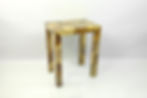 Thumbnail: side table in fugu fish skins