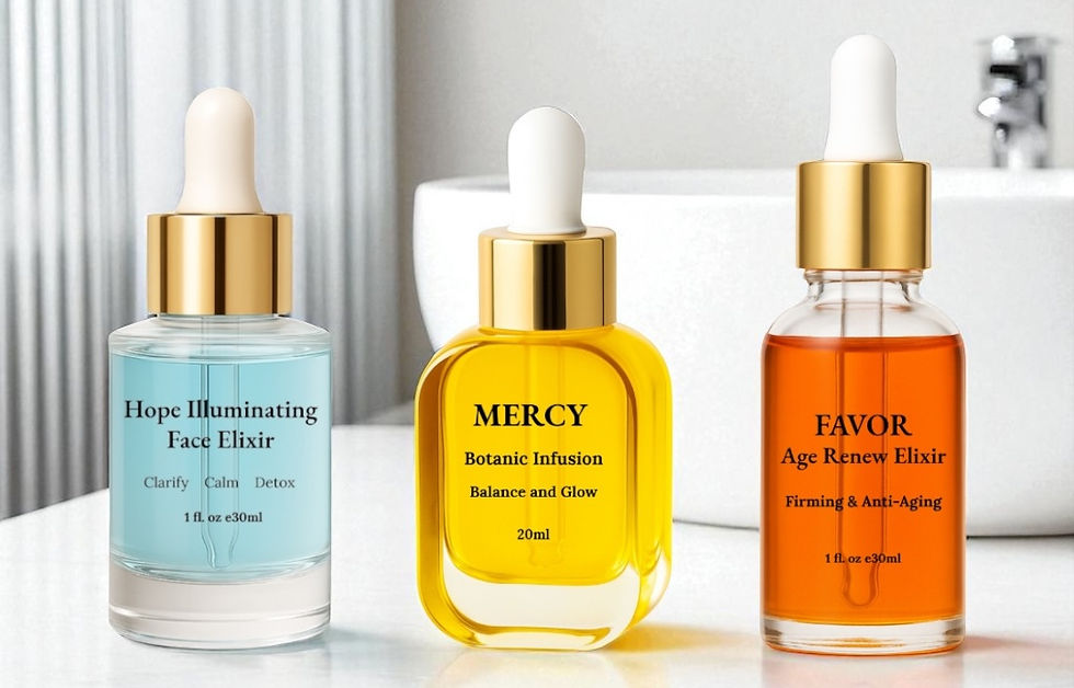 Gesichtsöl Kollektion von treats yourself