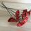Miniature : 10 fleurs rouges