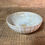 Miniature : Coupelle en grès artisanal blanc