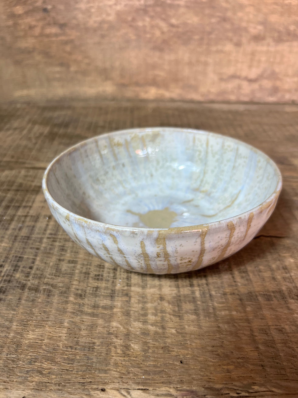 Miniature : Coupelle en grès artisanal blanc