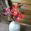 Miniature : 10 fleurs prunes, rouges et rouges sombres