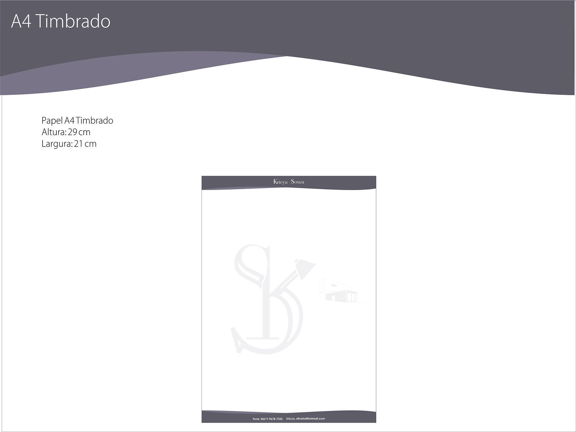 papel timbrado A4