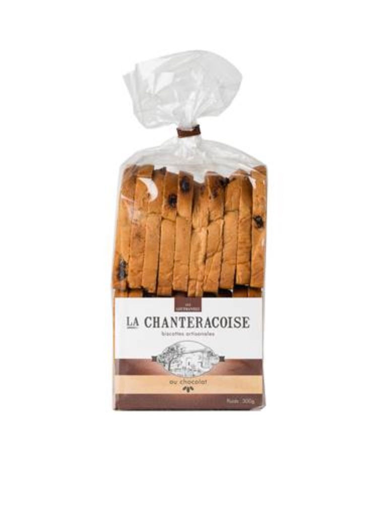 Biscottes aux pépites de chocolat