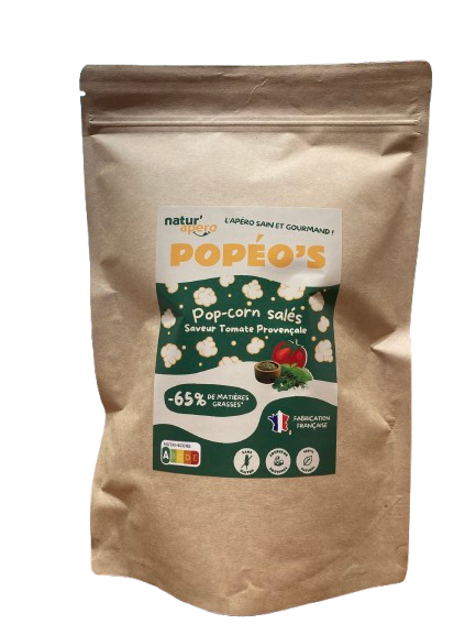 Pop corn salés -Tomates provençales