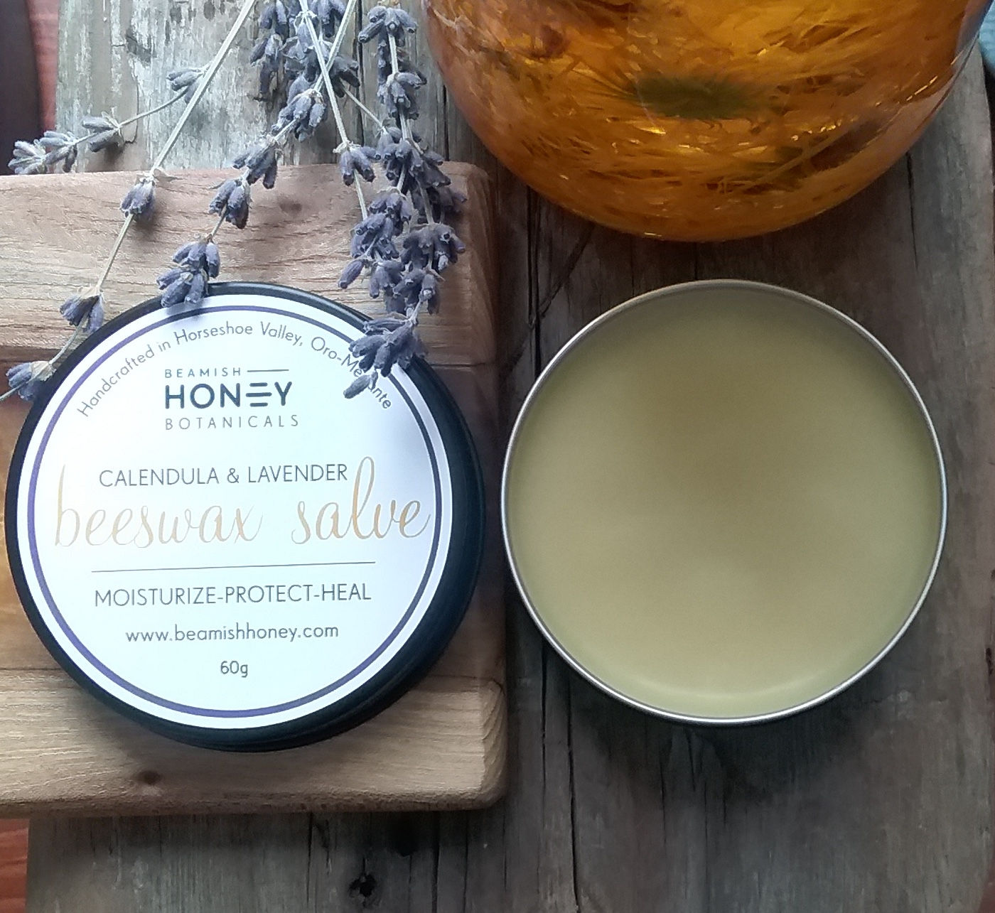 Beeswax Salve-Calendula & Lavender