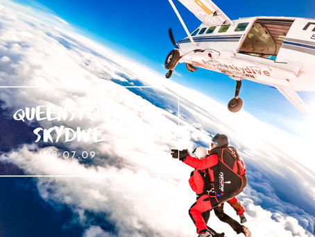 旅行 | 紐西蘭皇后鎮 15000英尺 高空跳傘 @NZONE Skydive / 如果人生只跳一次傘那一定是在皇后鎮！跳一次人生無憾！