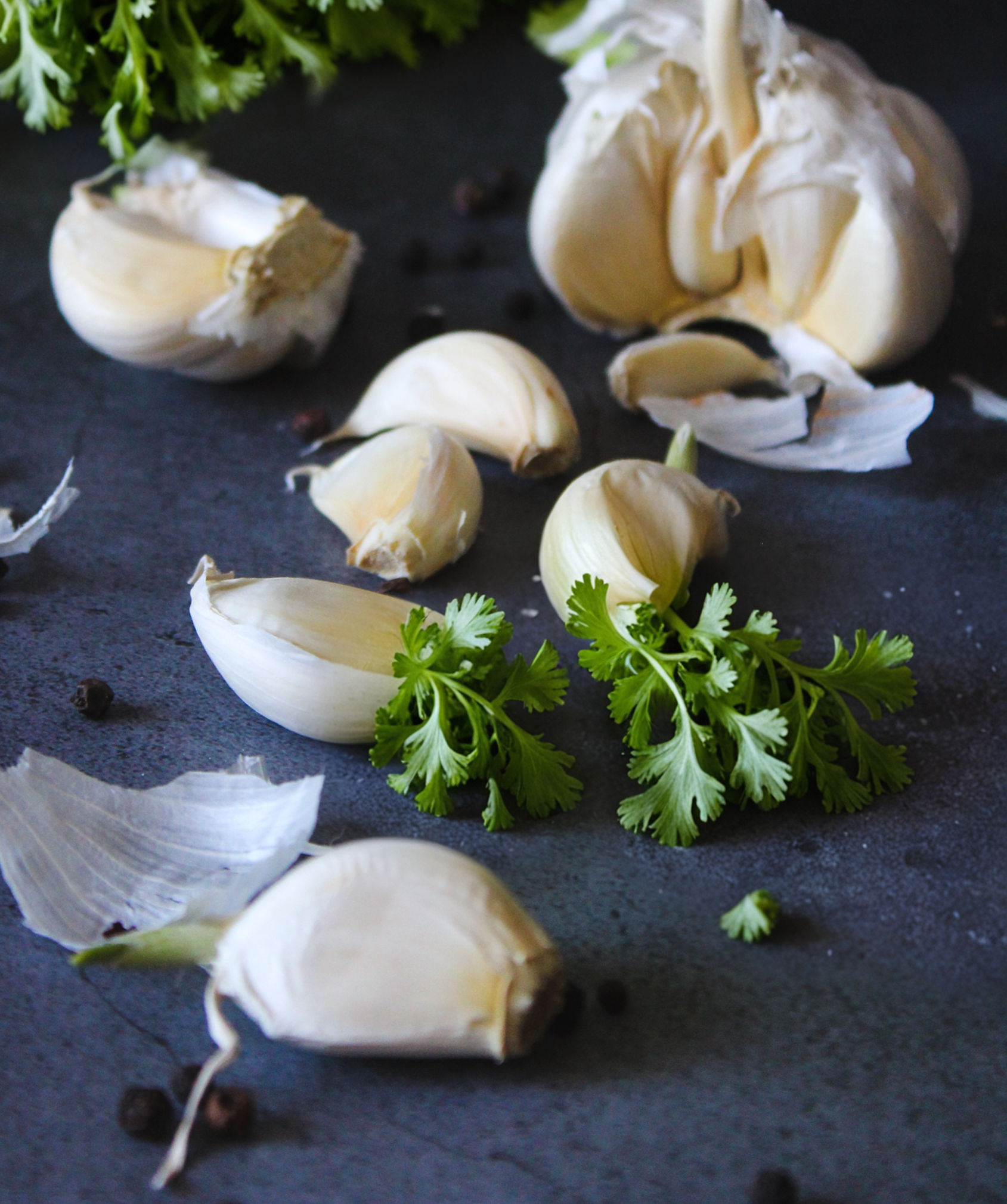 Garlic Cilantro Dark Balsamic