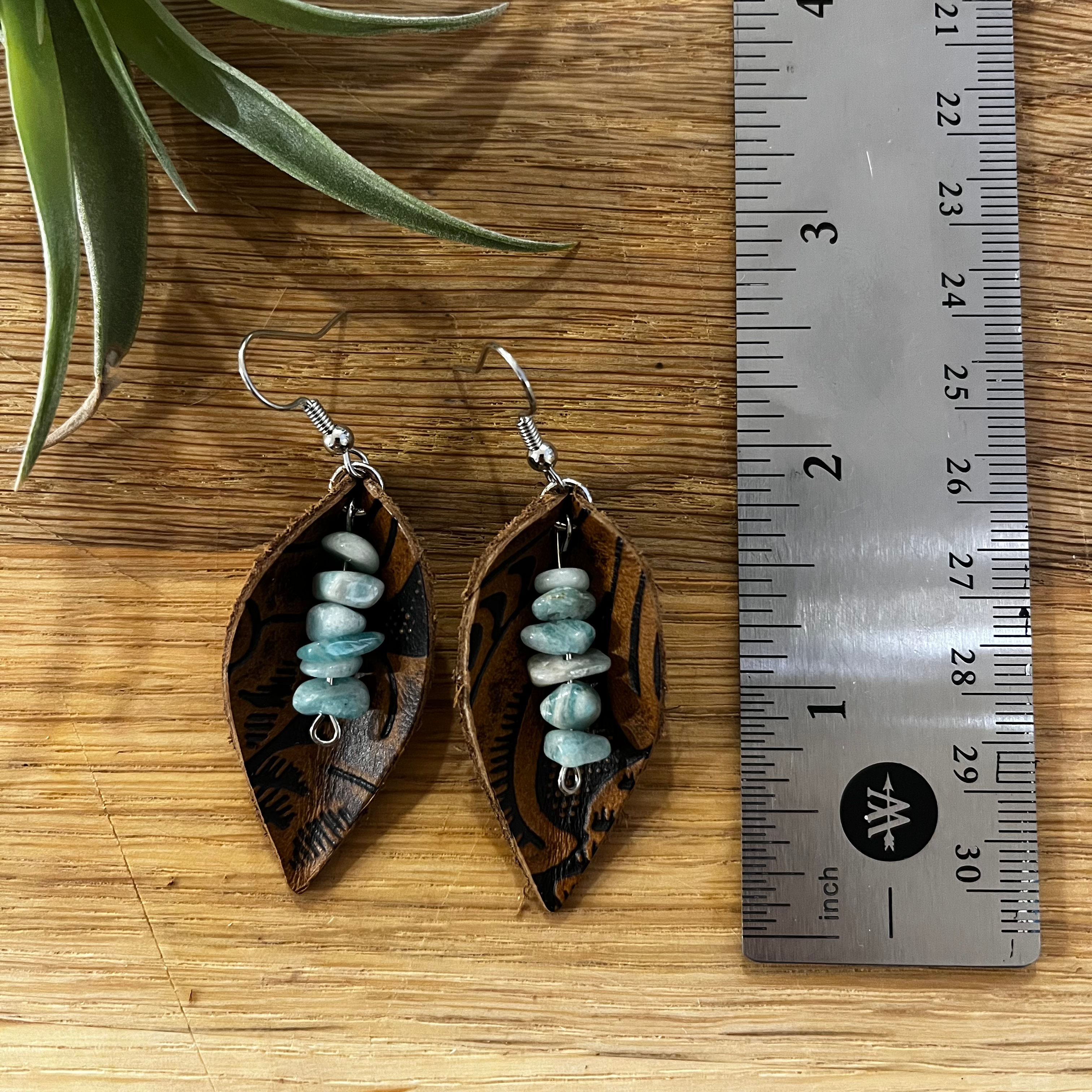 Leather Earrings