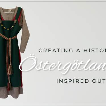 Creating The Östergötland Viking Dress