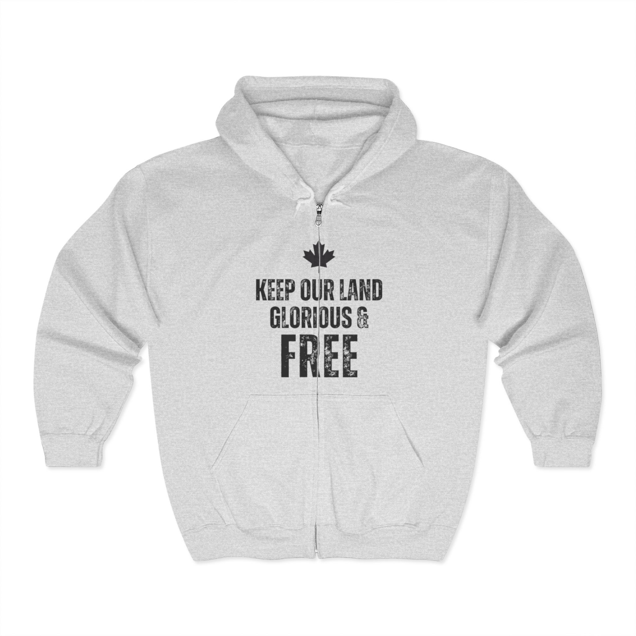 Keep Our Land Unisex Heavy Blend™ Full Zip Hooded Sweatshirt