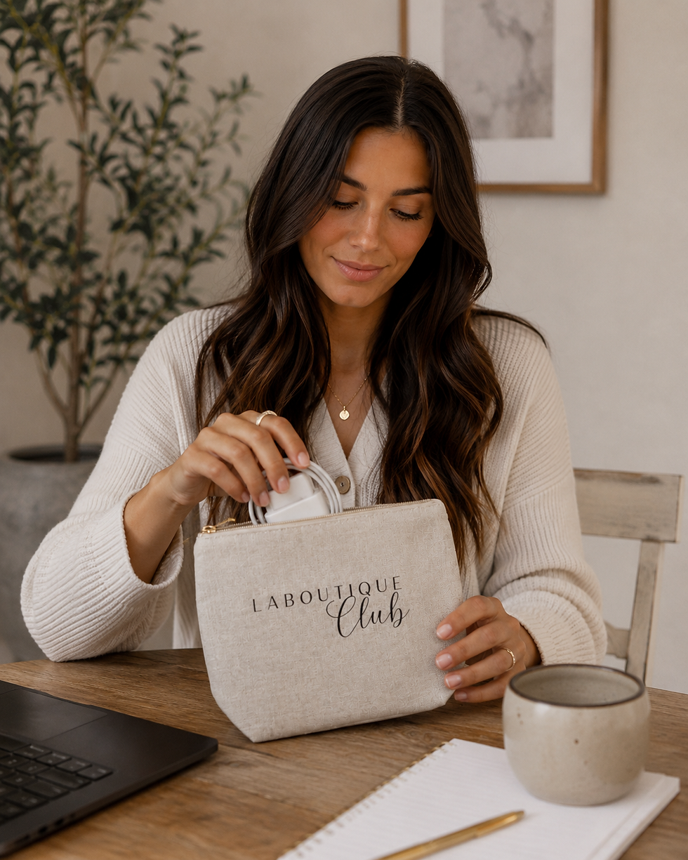 Thumbnail: LB Club Linen Travel Pouch