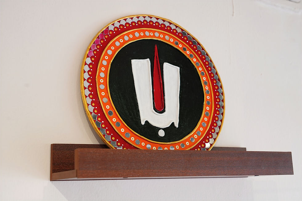 Thumbnail: 12 inch round shape Tirupati Balaji symbol pure form of devotion