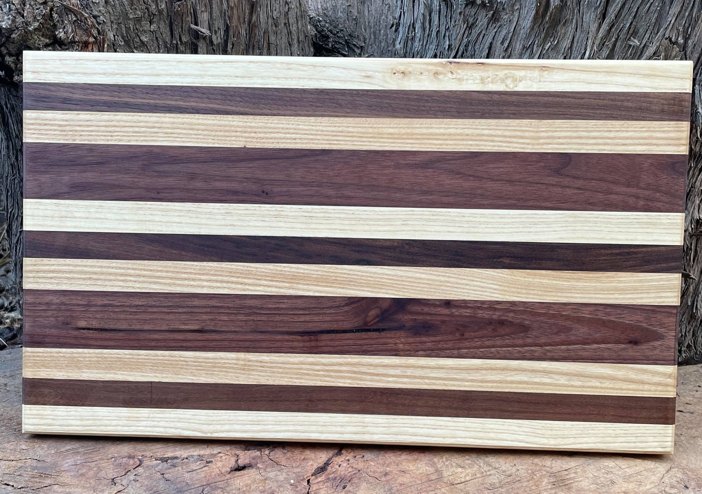 Butcher Block —Edge Grain— Ash, Red Oak, Walnut