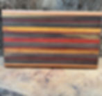 Thumbnail: Butcher Block —Edge Grain— Canary, Cherry, Goblin Poplar, Padauk