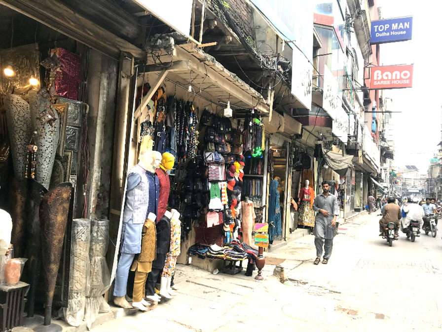 Figure 2: Pictures from field experiments on informal firms, inflation expectations and business decisions (Lahore, Pakistan).