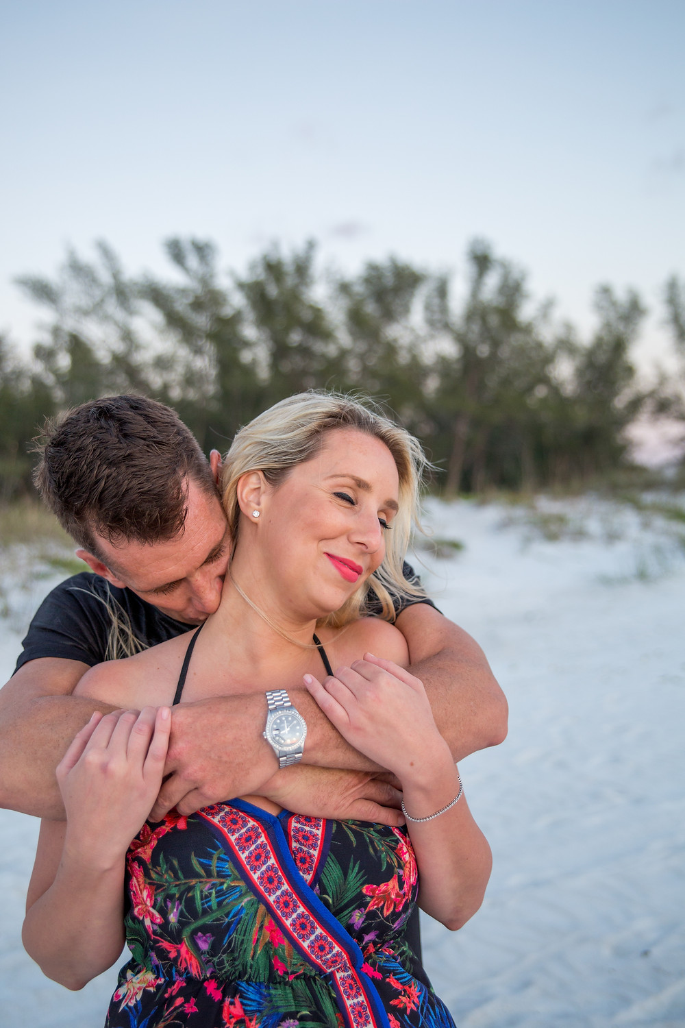 Coquina Beach Photography Romantic Beach Ocean Dunes Kiss Anna Maria Island Sunset