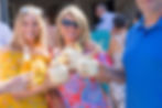 Sarasota Wedding Photographer, poolside reception personalized Coconuts
