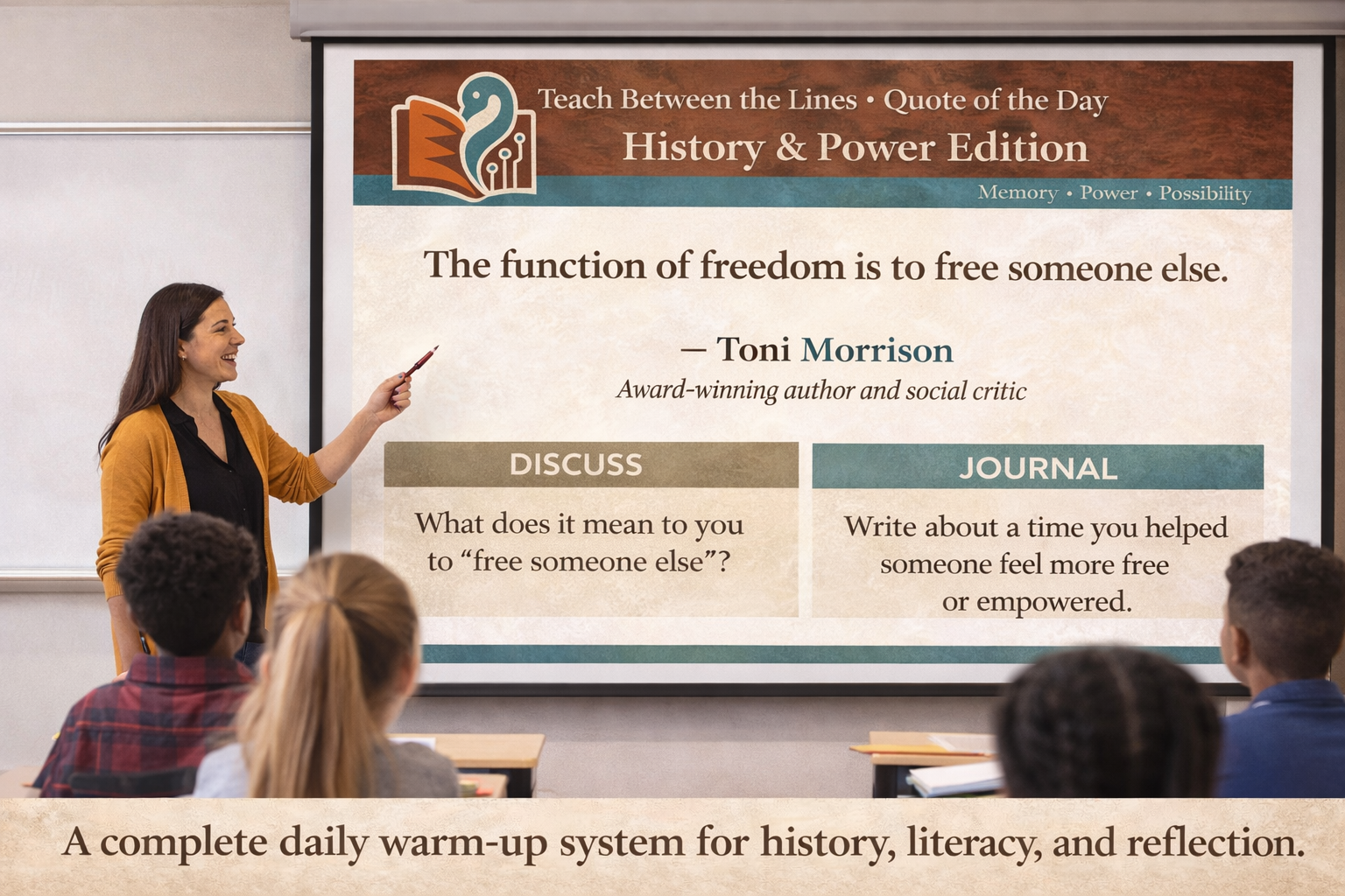 Quote of the Day — History & Power Edition (Classroom Bundle)