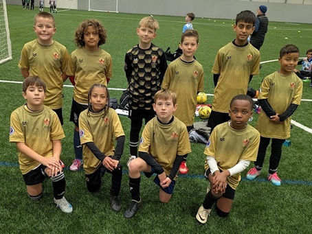 October 18th 2025. u10's back in action.