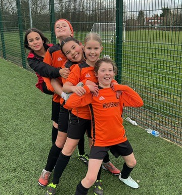 February 21st 2026. u10 Girls defeat Stafford.