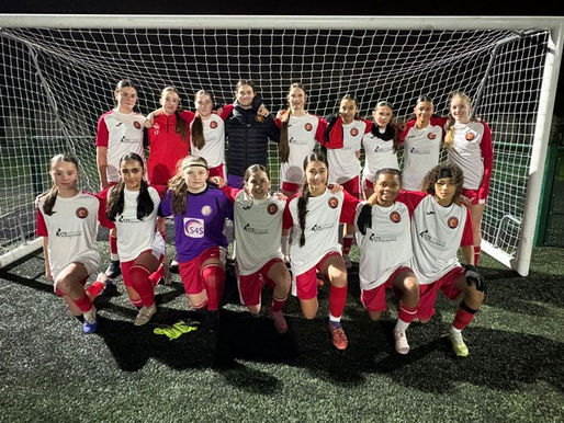 February 9th 2016. u14 Girls 3 Shropshire 2