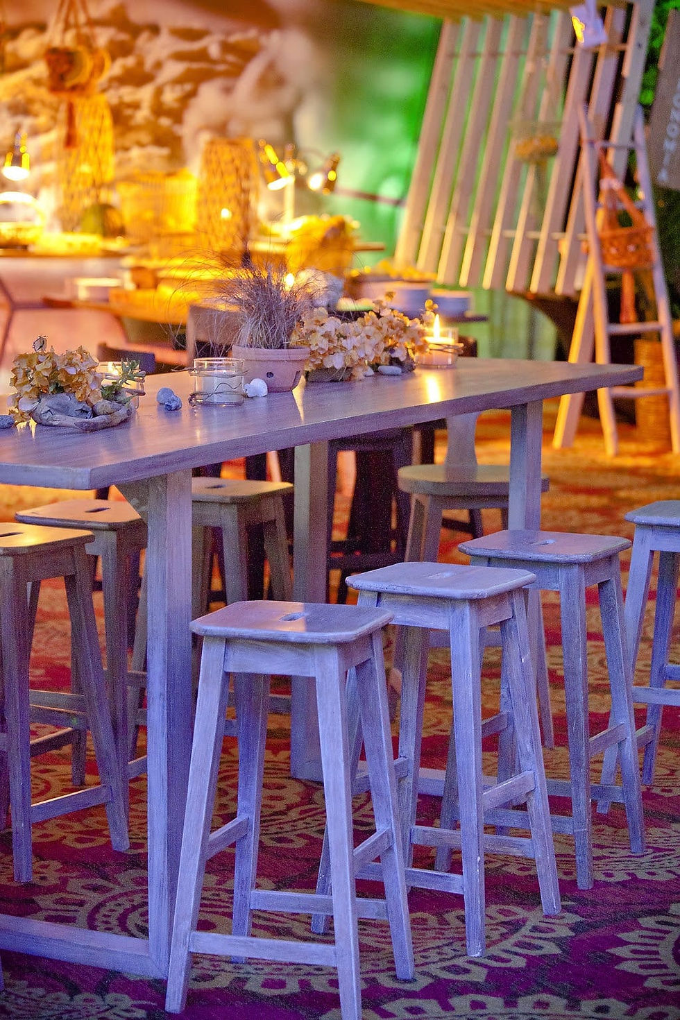 Thumbnail: High Table, rectangular beige