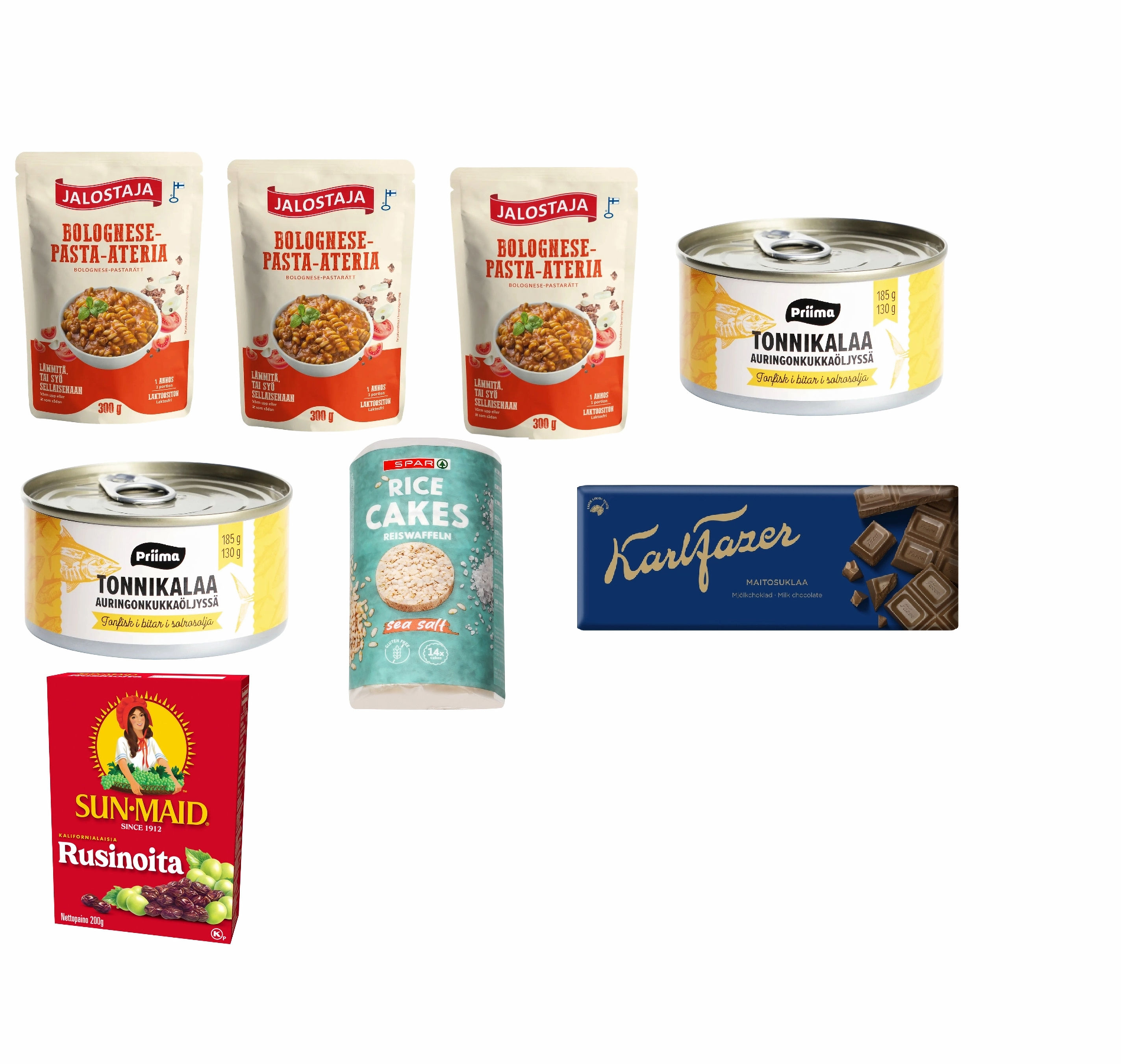 Ruokapakkaus flameless