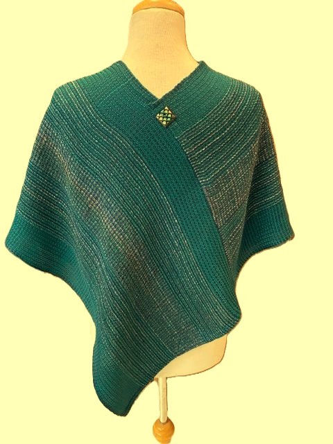 Miniaturbild: Peacock Mobius Shawl Teal