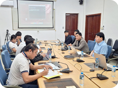라오스 디지털 기술부와 MOU