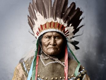 Today in History - 04SEP1886 - Apache Warrior Geronimo Surrenders to U.S. Troops