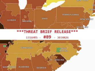 Threat Brief Release #89: Power Grid Blackout Possible for 67 Million People