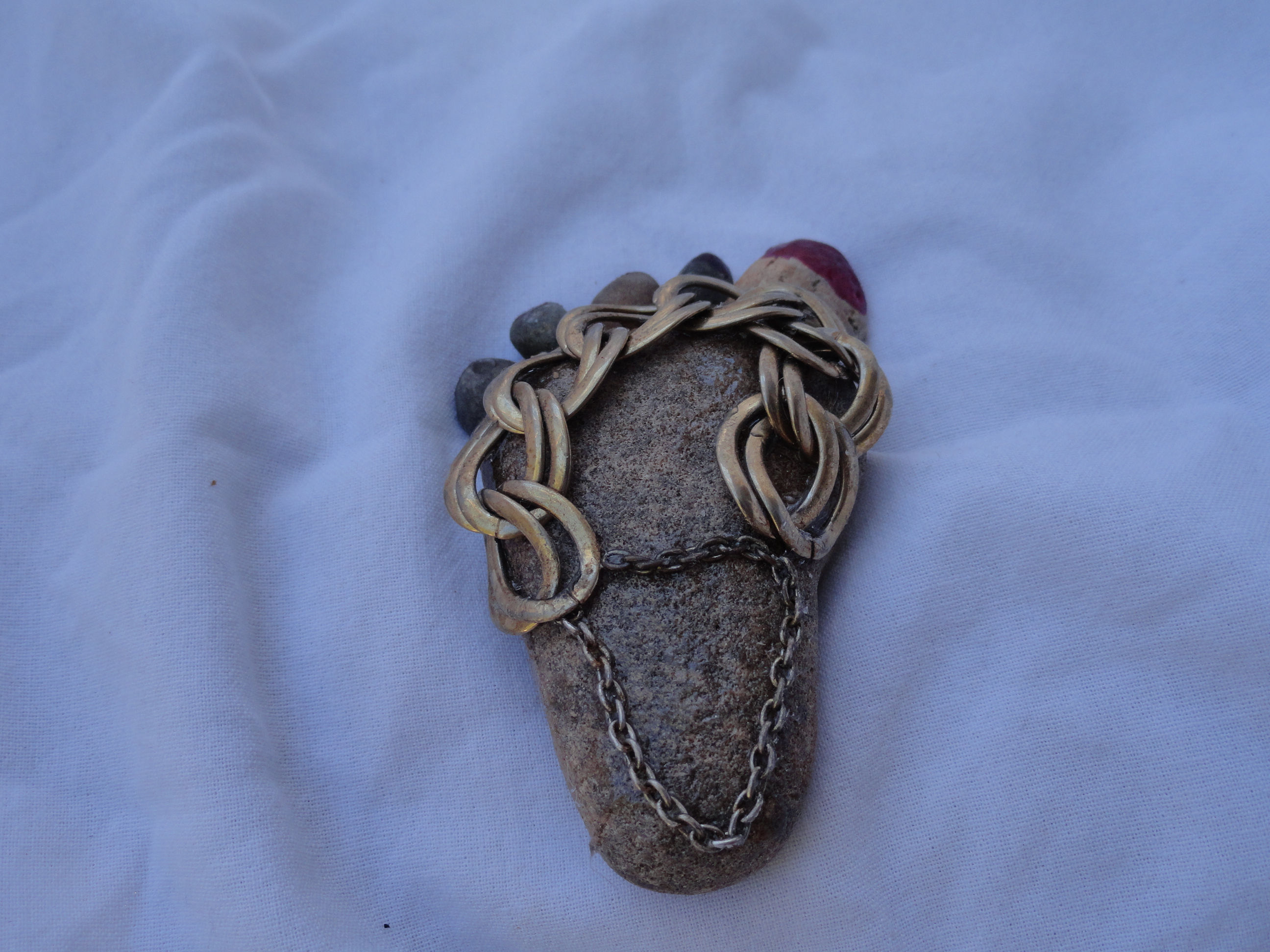 Gold Rings Foot