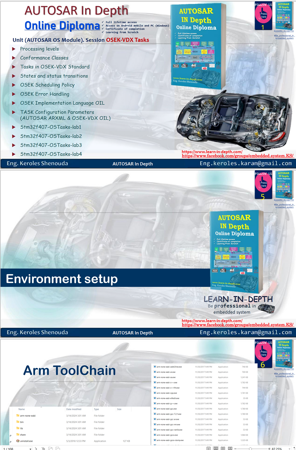 Thumbnail: Comprehensive AUTOSAR OS PDF Tutorials
