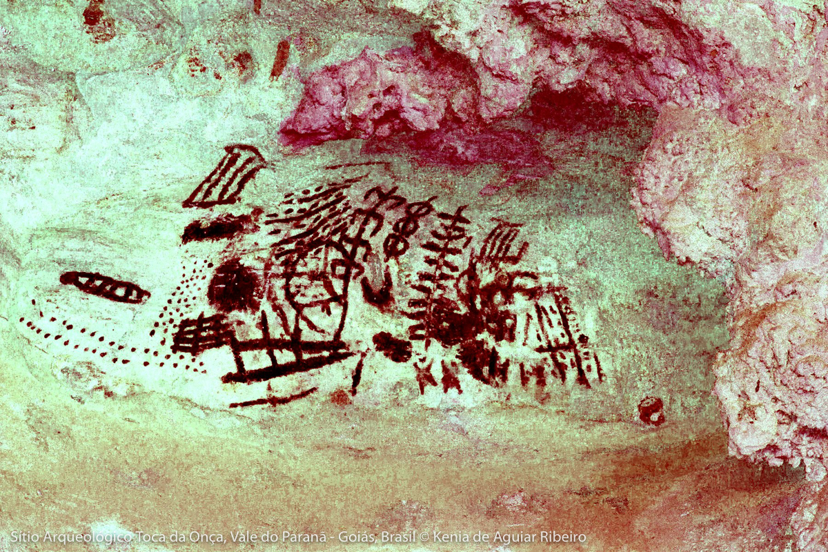 Pintura rupestre (com DStrech)