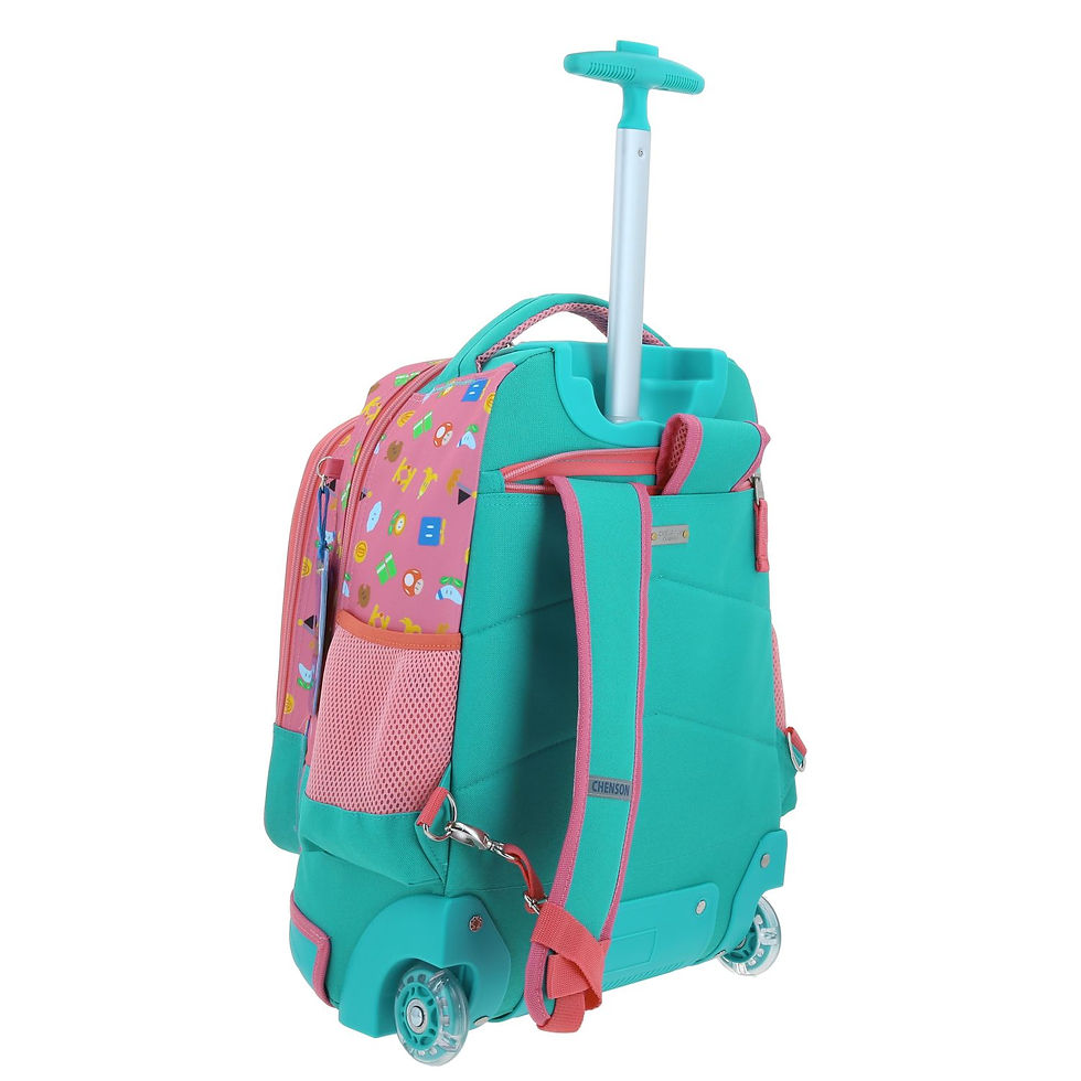 Miniatura: Mochila grande con ruedas Peach