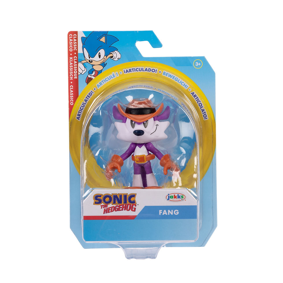 Miniatura: Figura Sonic 2.5 puladas surtido personaje Fang
