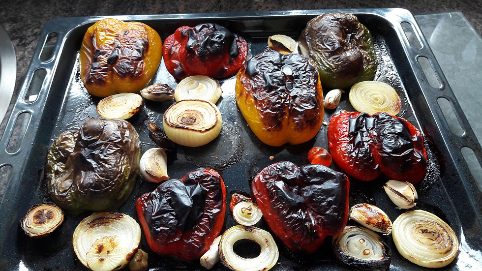 Geroosterde paprika 02