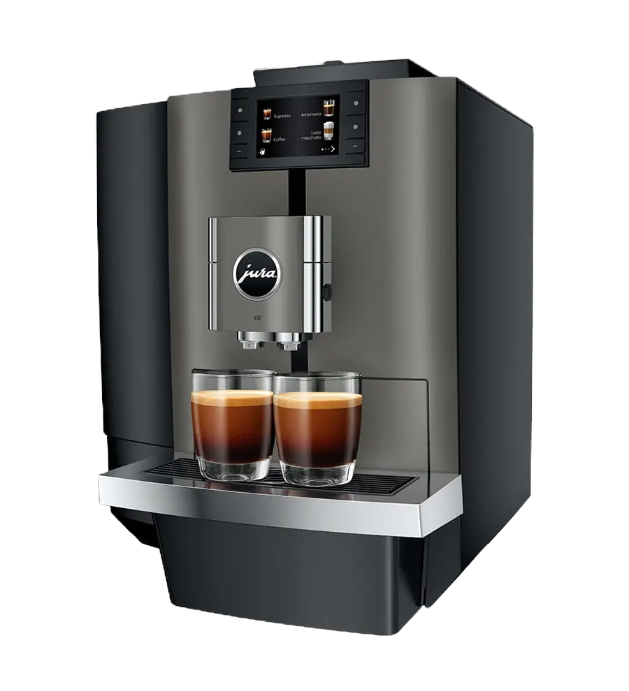 JURA X10 Dark Inox office coffee machine