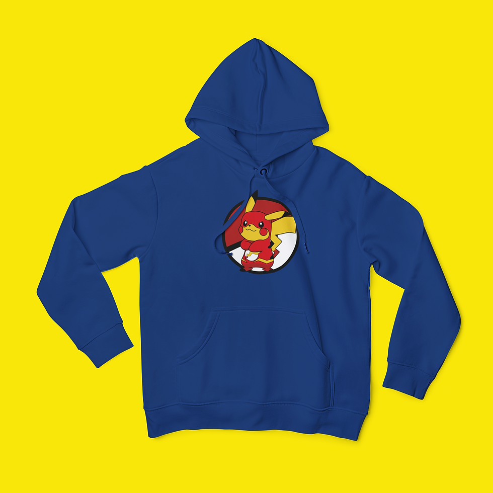 Thumbnail: Pikachu in flash costume hoodie