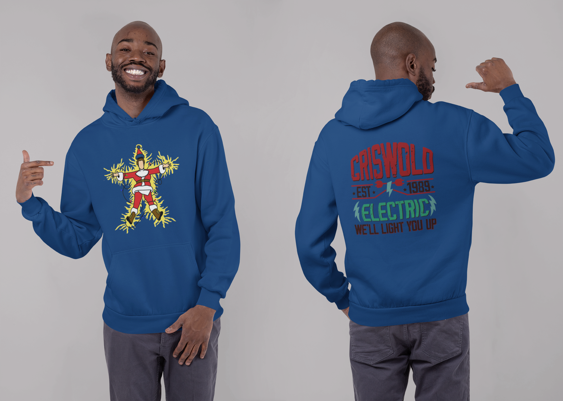 Clark Griswold shock/Griswold electric-Lampoon hoodie