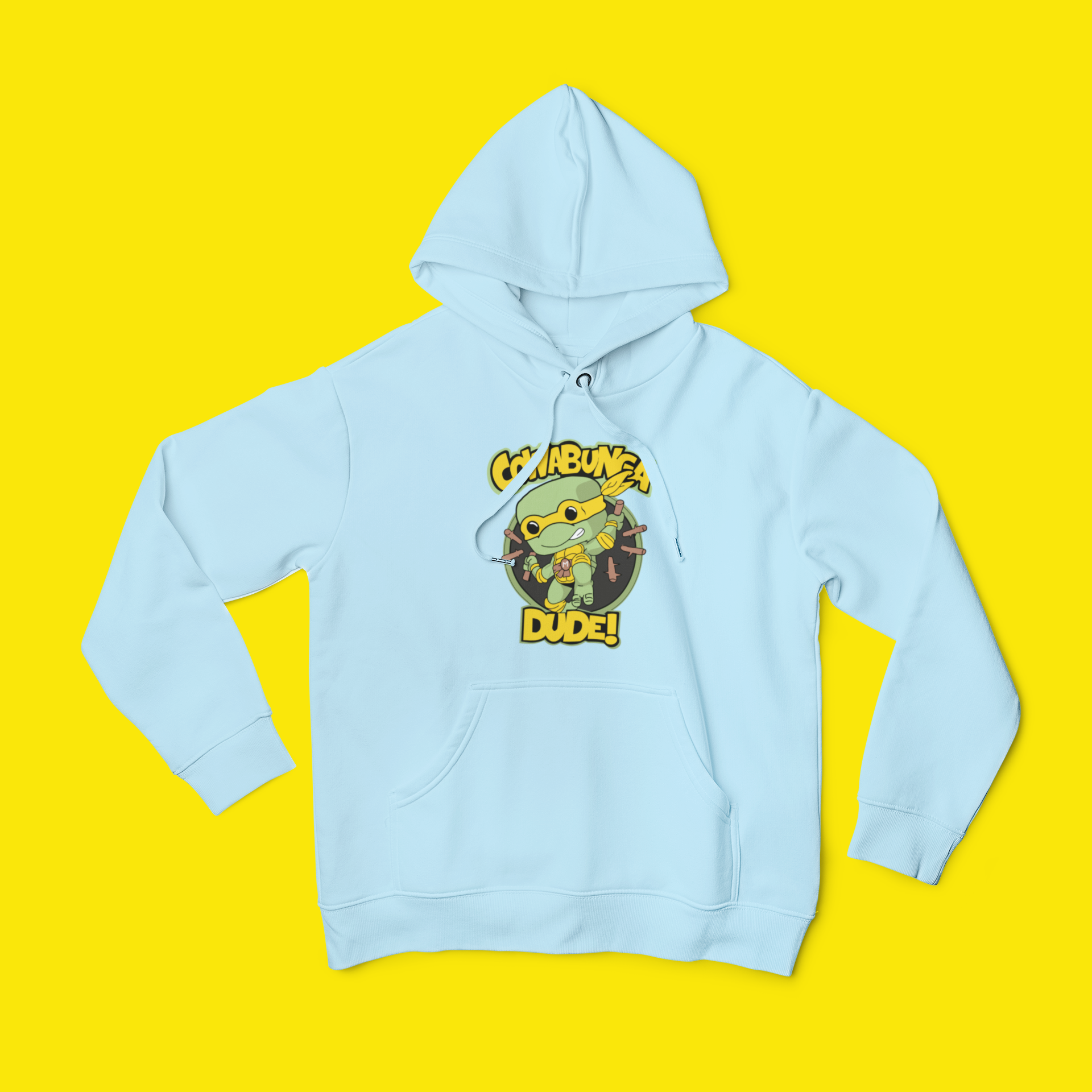 Cowabunga dude Michelangelo- Teenage mutant ninja turtles hoodie