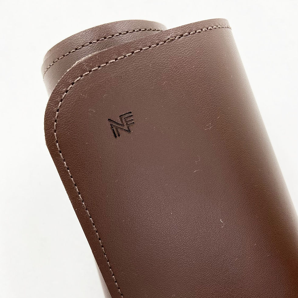 Miniatura: - DESK PAD - couro marrom