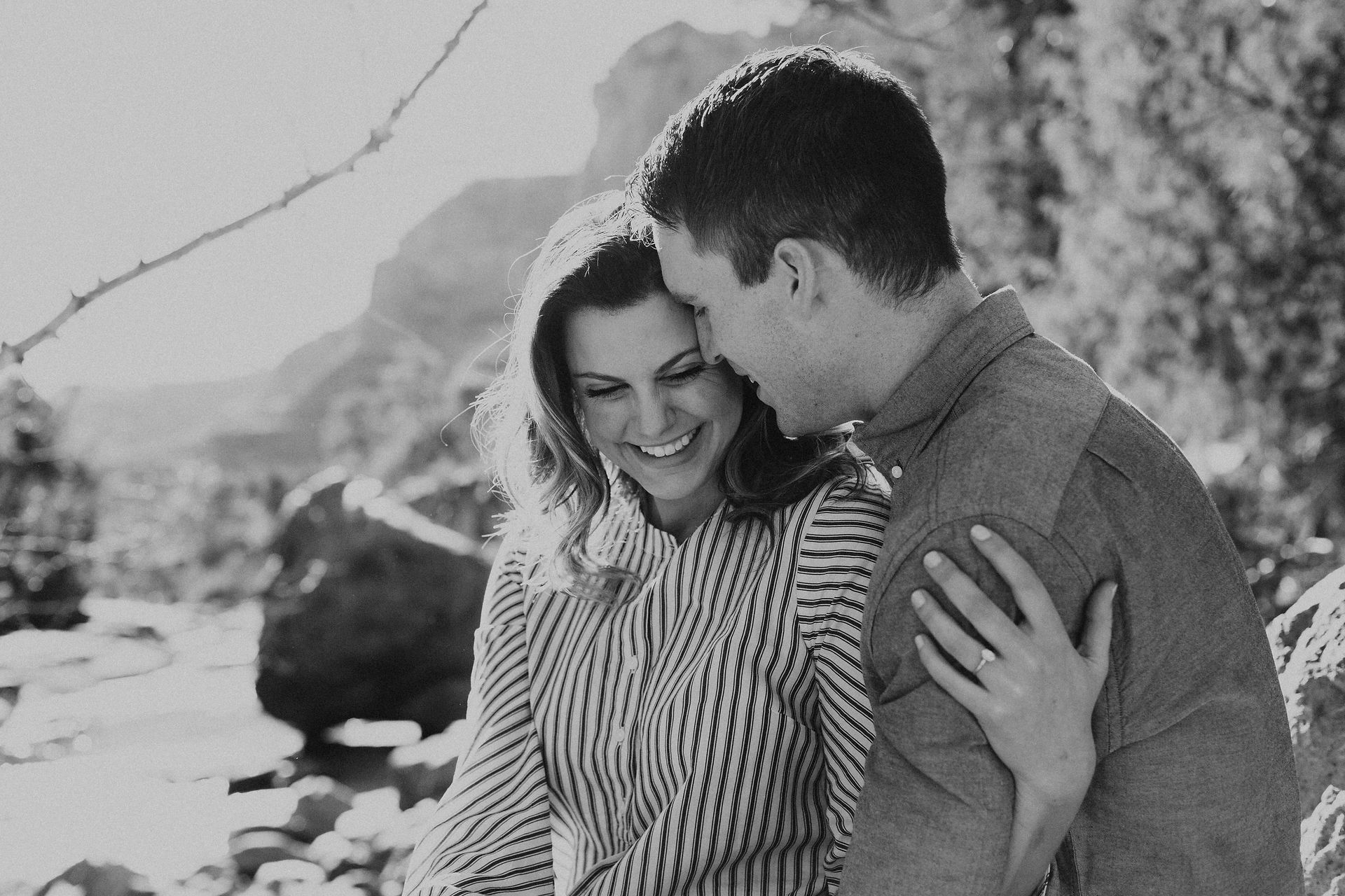 Jordan & Kevin - sedona, AZ - engagement session-161