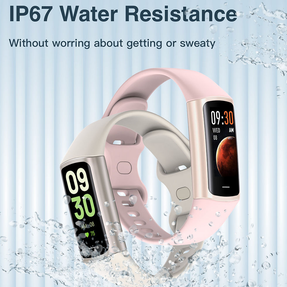 Thumbnail: Sport Fitness Tracker for Man Women Band Waterproof Connected Tracker Smartwatch