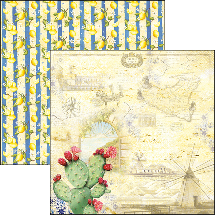 Thumbnail: REDUCED Sicilia by Ciao Bella-12-12x12 Double-Sided Papers