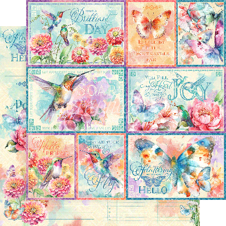 Thumbnail: Graphic 45 - Flight of Fancy - 8×8 Collection Pack