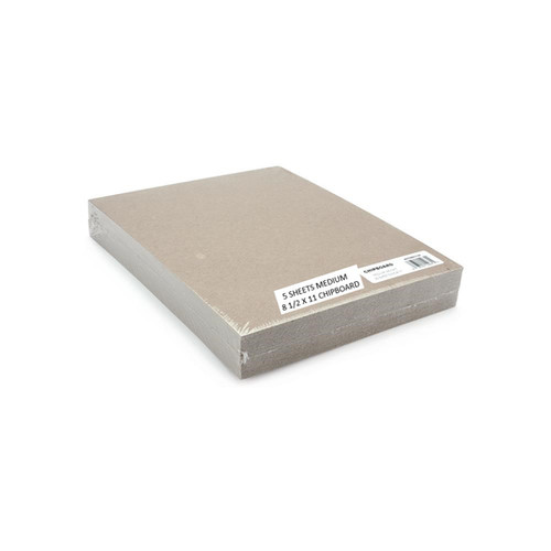 Grafix Chipboard 5 8.5" x 11" Medium Weight Sheets scrapncreate