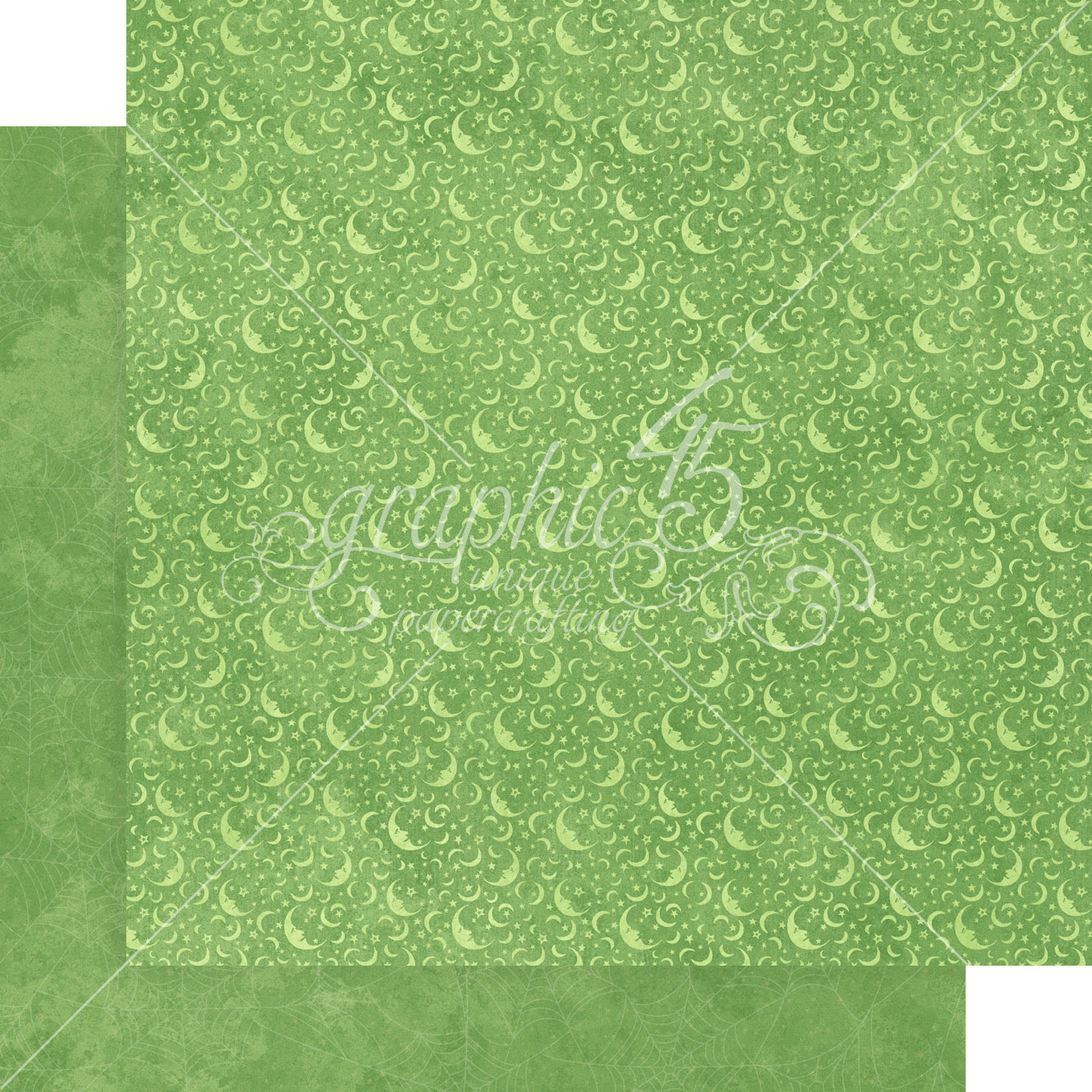 Graphic 45 Charmed Patterns & Solids 16 12x12 Sheets scrapncreate