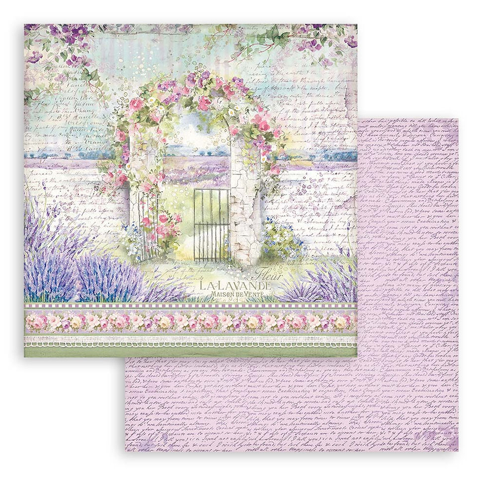 Thumbnail: Stamperia - Provence - 10 - 8x8 Double Sided Papers + Bonus